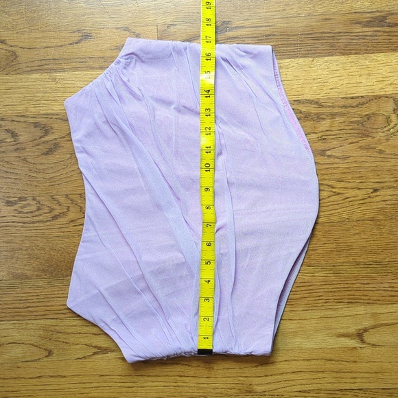 NEW Lilac Corset Top Violet Sleeveless Blouse Women's Size XL - Picture 11 of 13